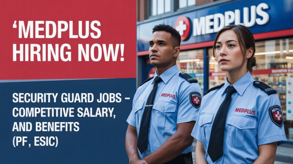 MedPlus Security Jobs Hiring