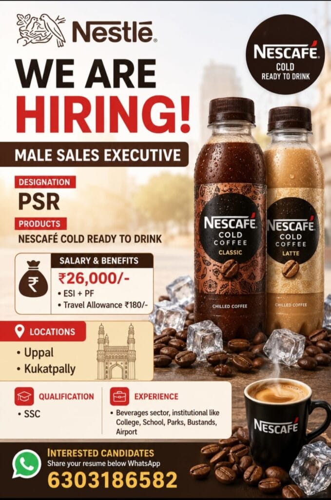 Hyderabad Private Jobs 2026 | Freshers & Experienced Candidates Apply Fast