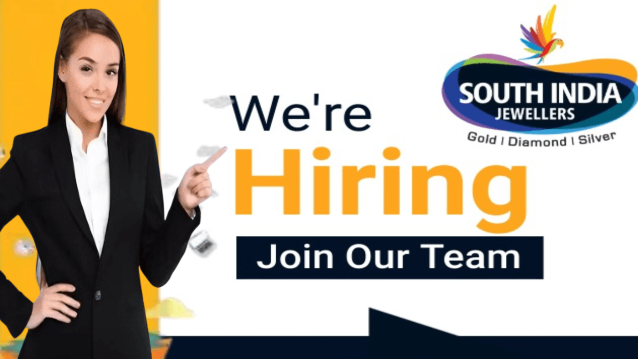 Sparkle and Shine with South India Jewellers: Your Dream Career Awaits!"