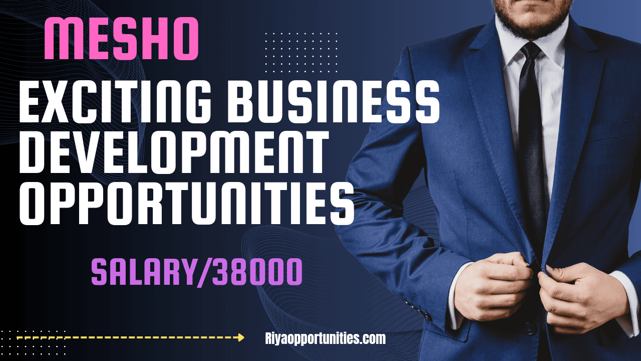 Exciting Business Development Opportunities