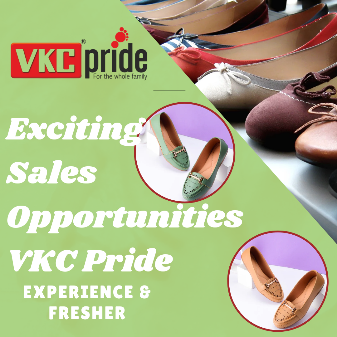 Exciting Sales Opportunities with VKC Pride | Latest Job Updates in Telugu 2024