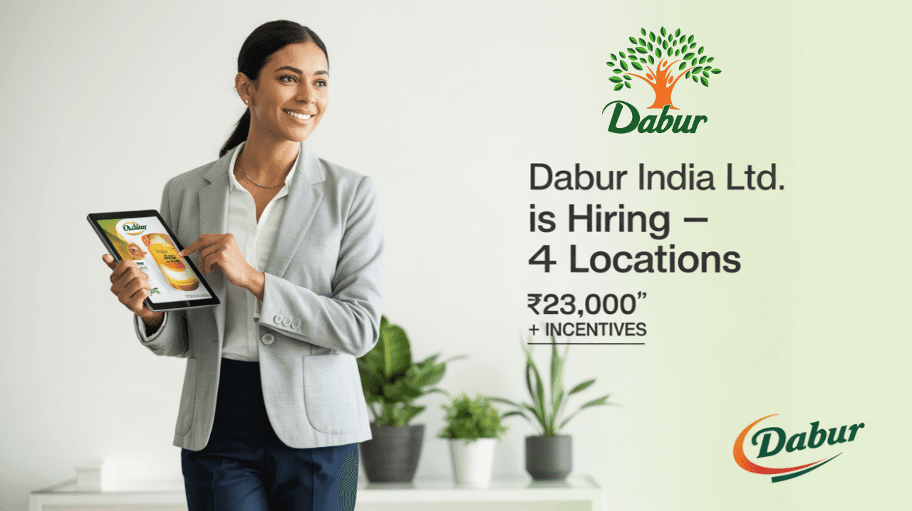 Dabur FMCG Sales Jobs