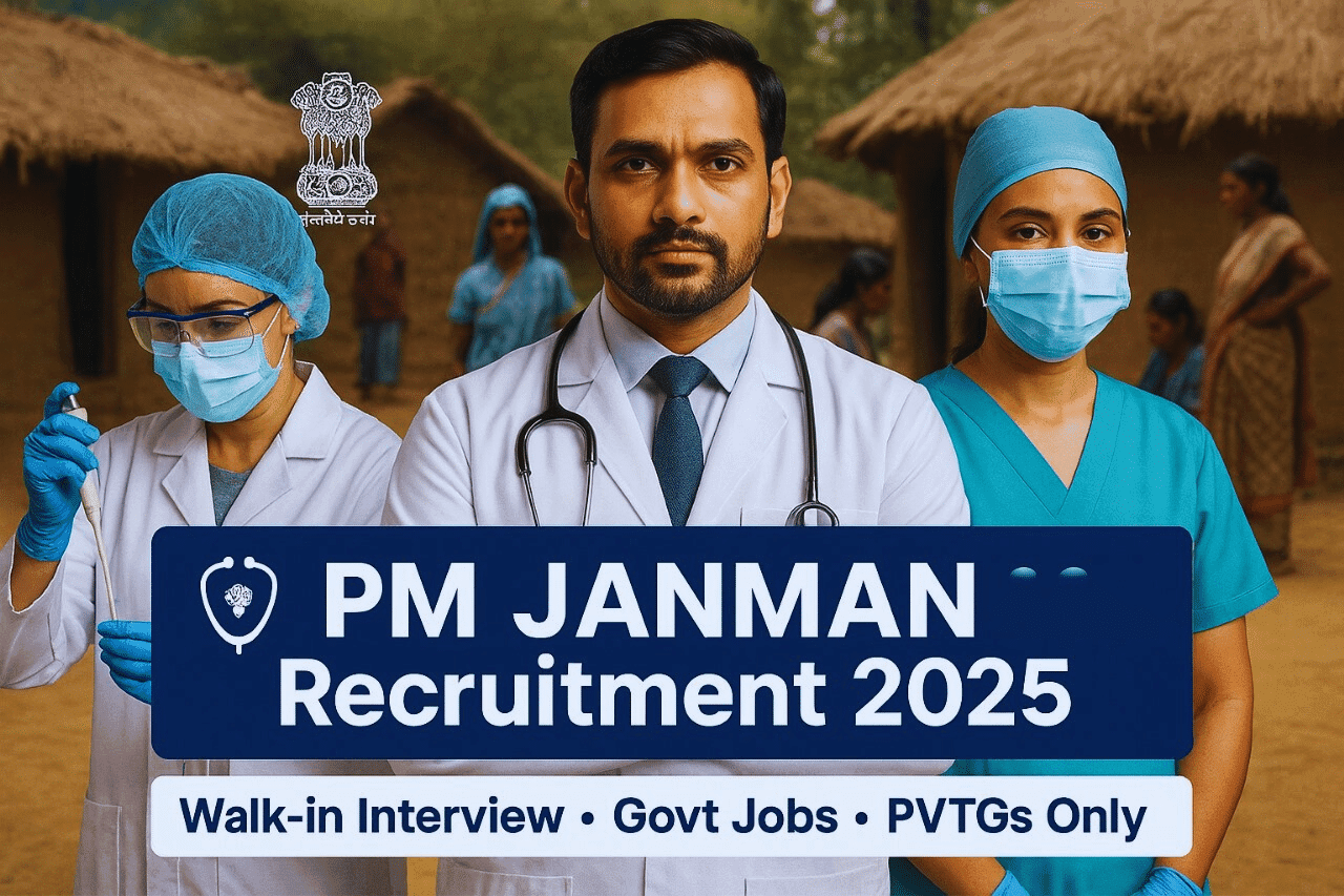 PM JANMAN Recruitment 2025