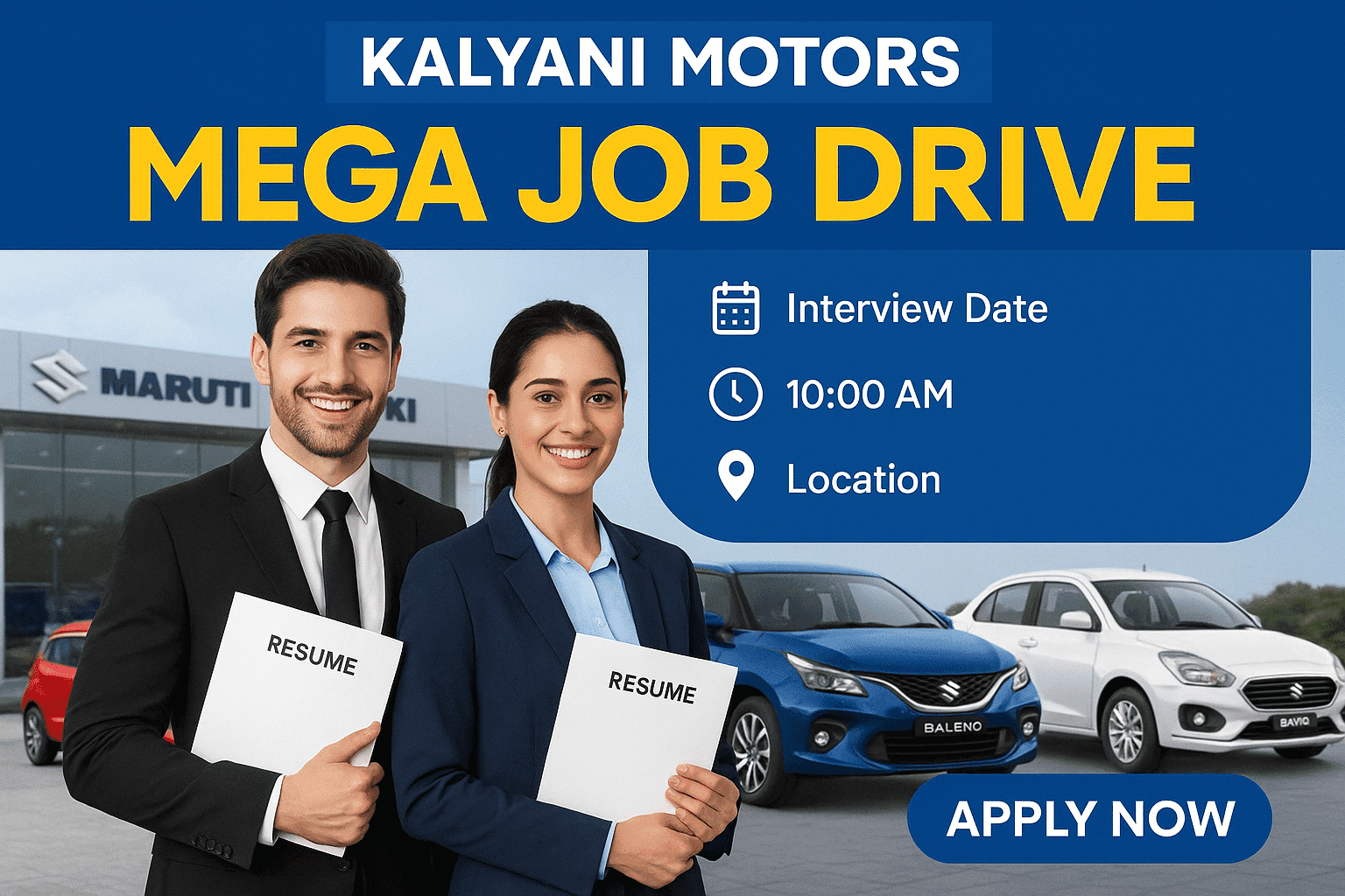 Mega Hiring Automobile Careers
