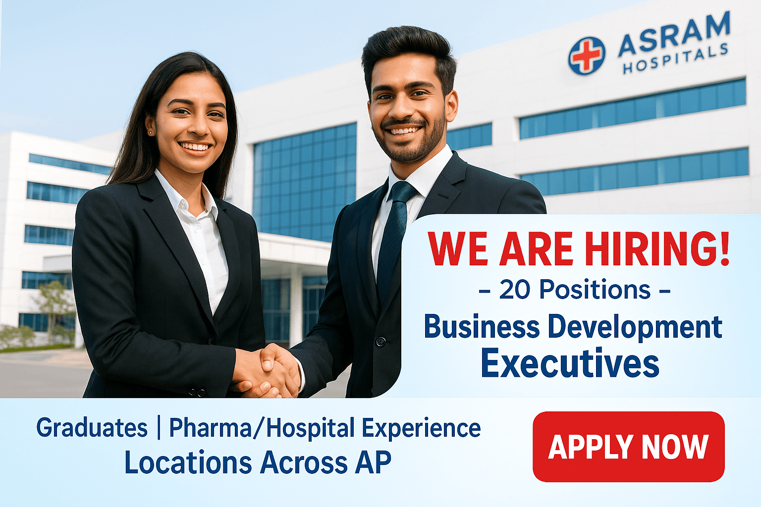 ASRAM Hiring BDEs Now