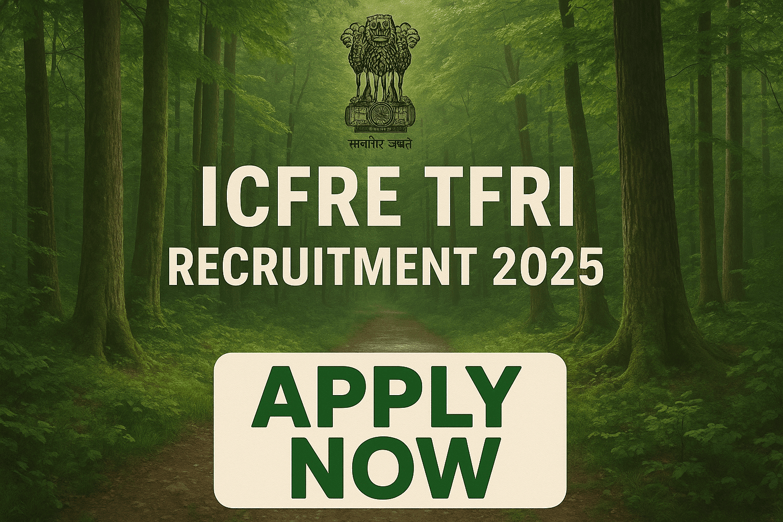 “ICFRE TFRI Jobs 2025