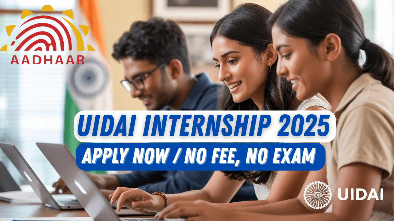 UIDAI Internship 2025 Opportunity