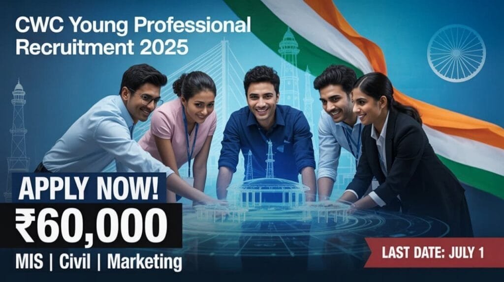 CWC Young Professionals Recruitment - Riya Opportunities