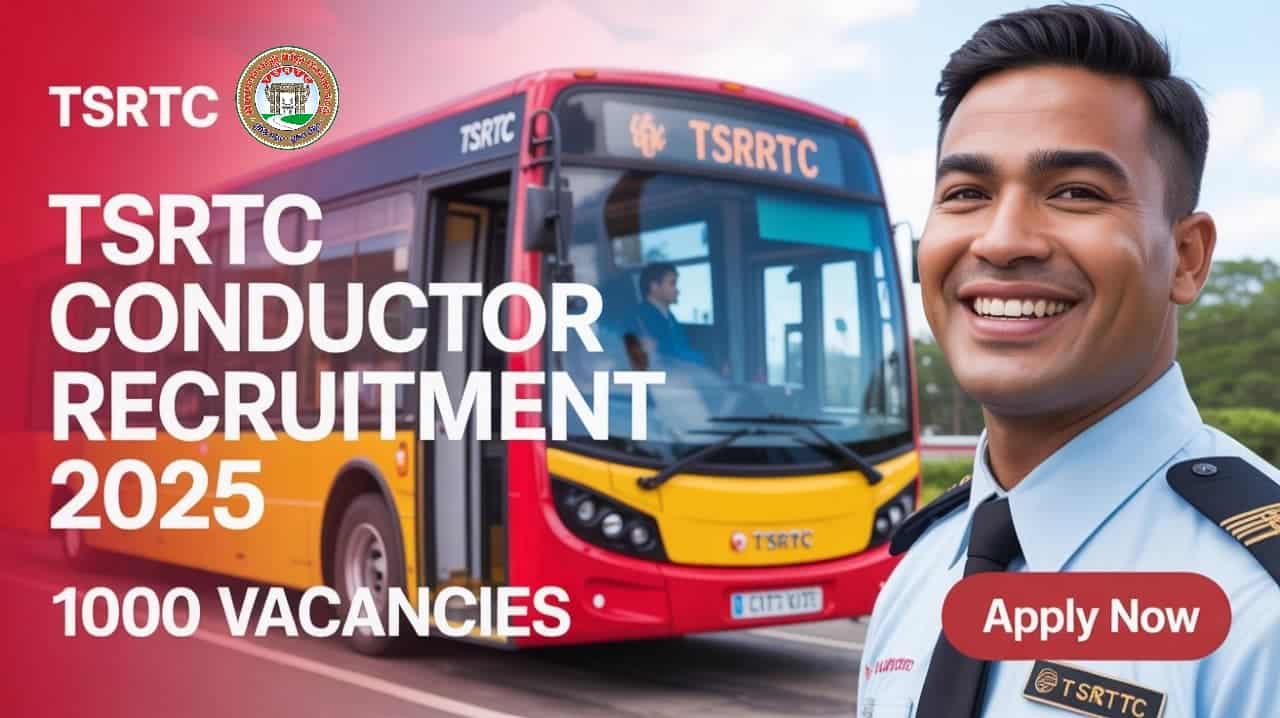TSRTC Conductor Recruitment 2025