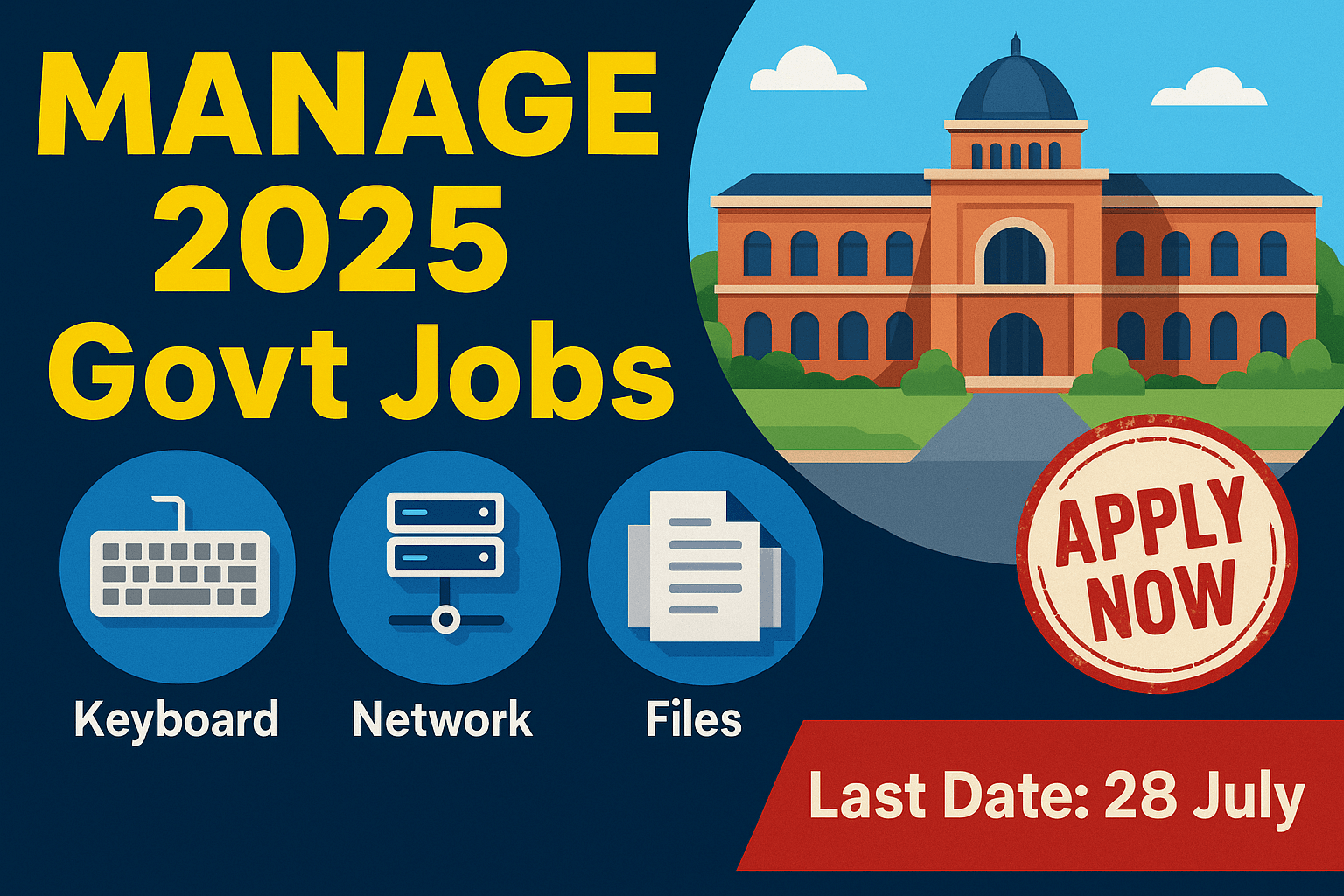 MANAGE Jobs Notification 2025
