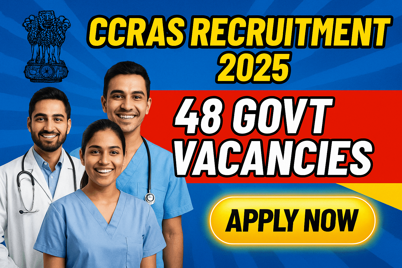 CCRAS 2025 Job Notification