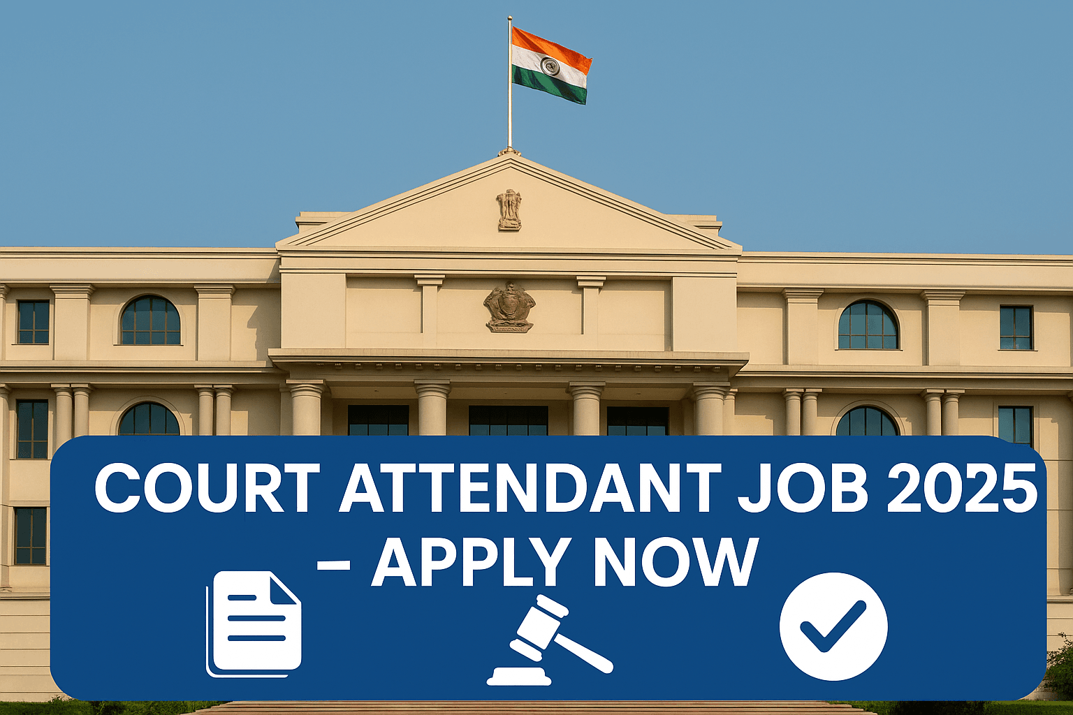 Court Attendant Job Notification