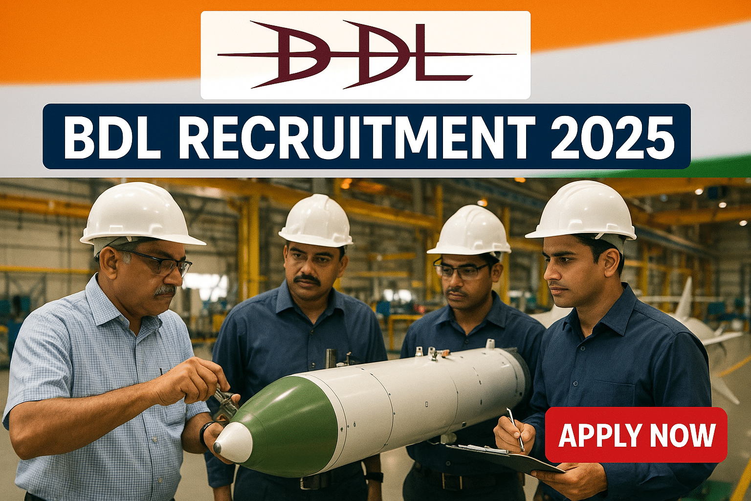 BDL Recruitment 2025 Notification