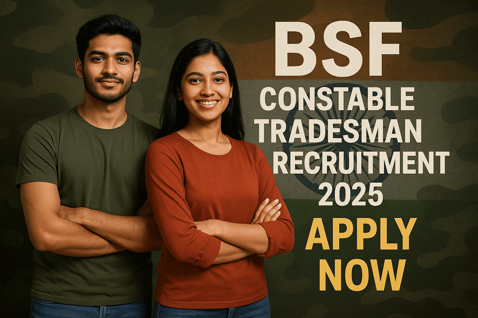 BSF Recruitment Candidates