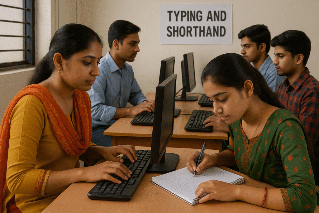 Typing Class with Students