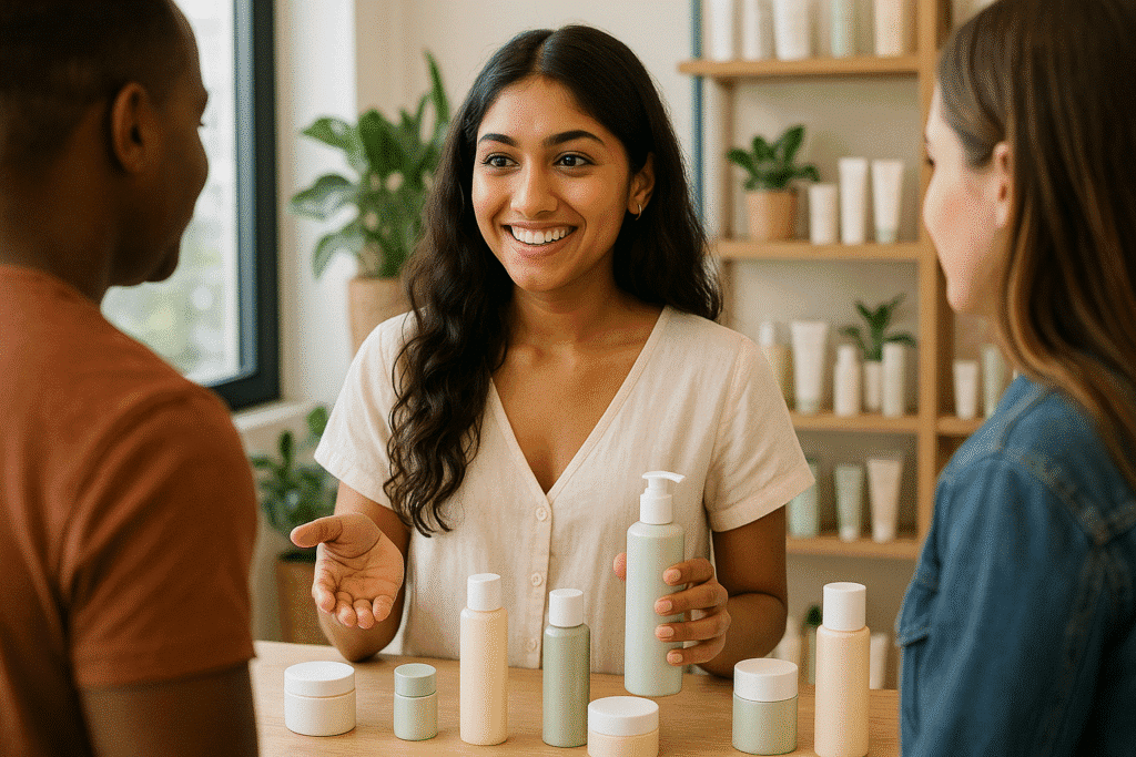 Skincare Product Showcase
