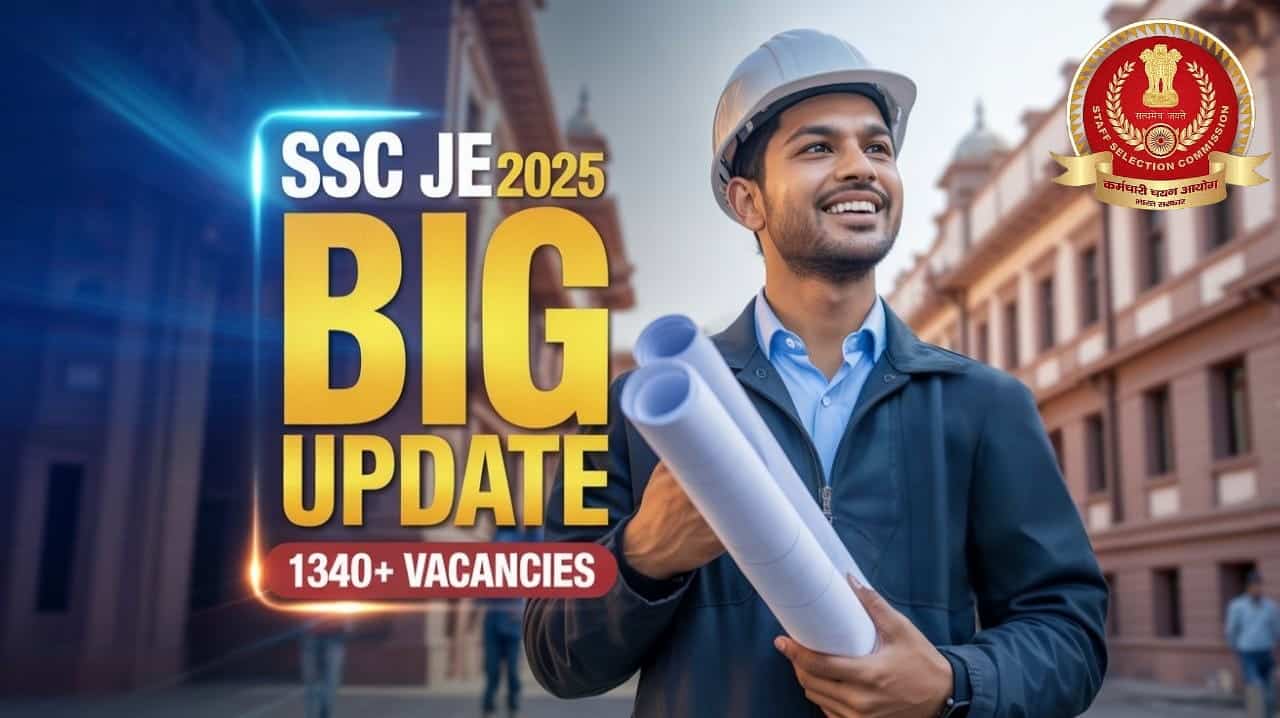 SSC JE Official Notification