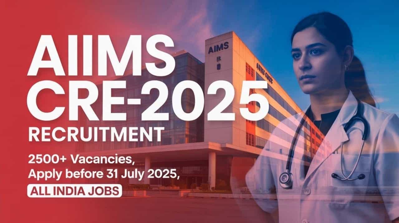 AIIMS CRE 2025 Notification