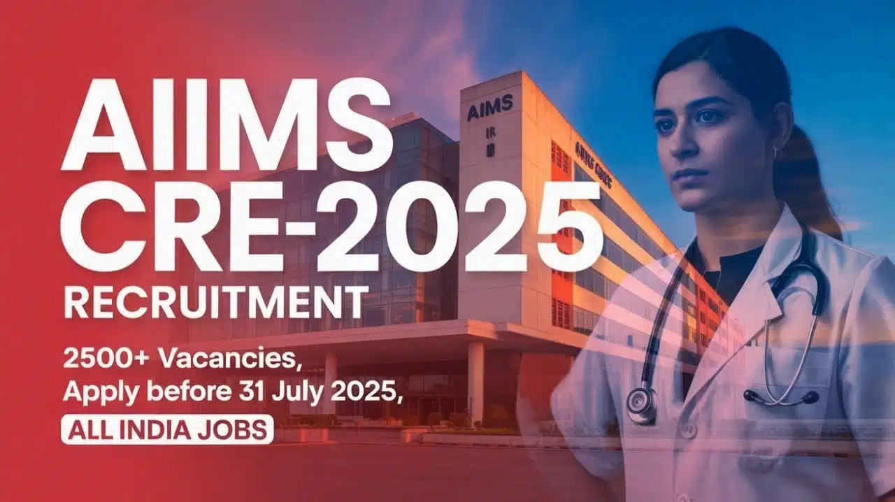 AIIMS CRE 2025 Notification