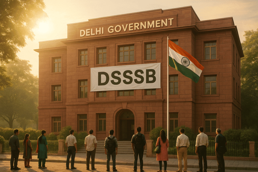 Delhi Office Morning Scene