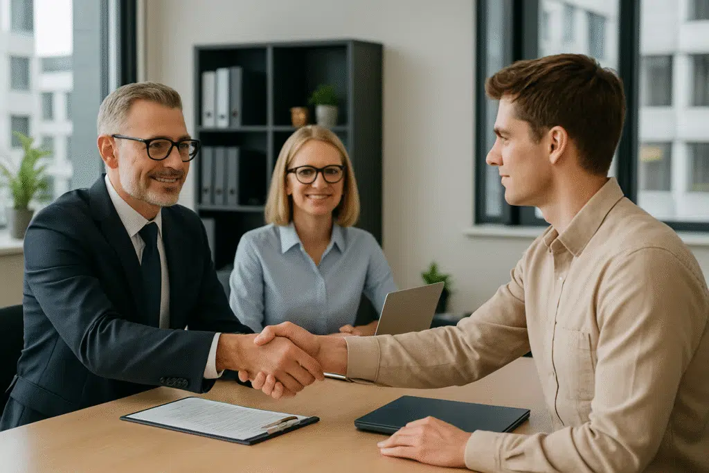 Business Interview Handshake
