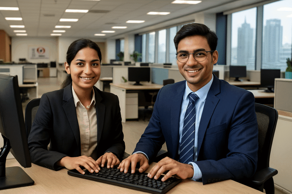 Confident Office Professionals
