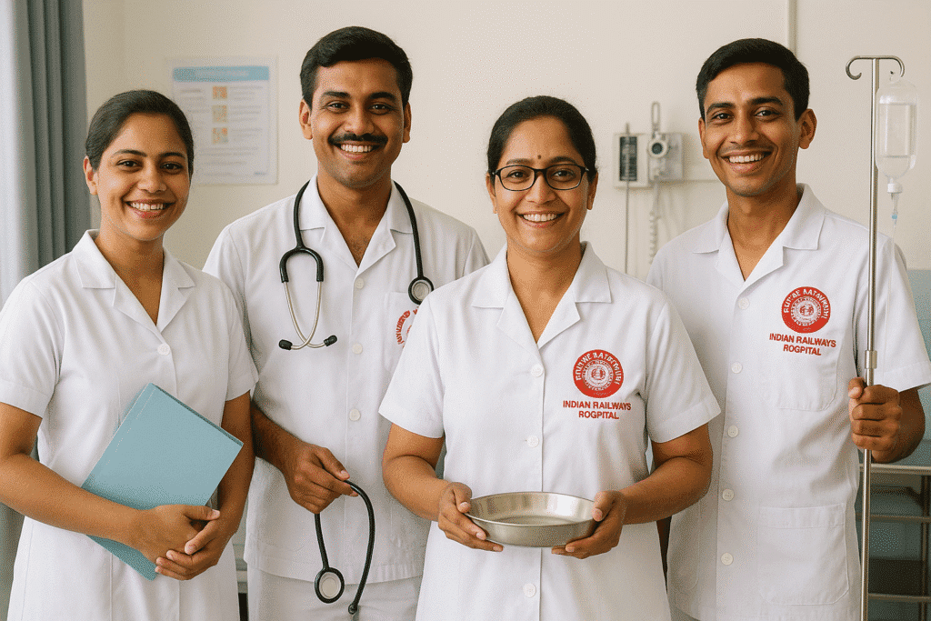 Railway Paramedics Smiling