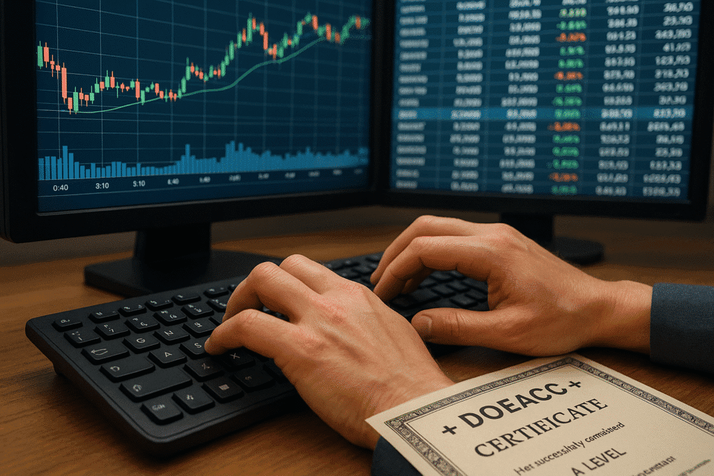 Typing Financial Analysis