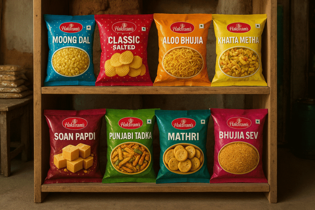 Haldiram's Store Display