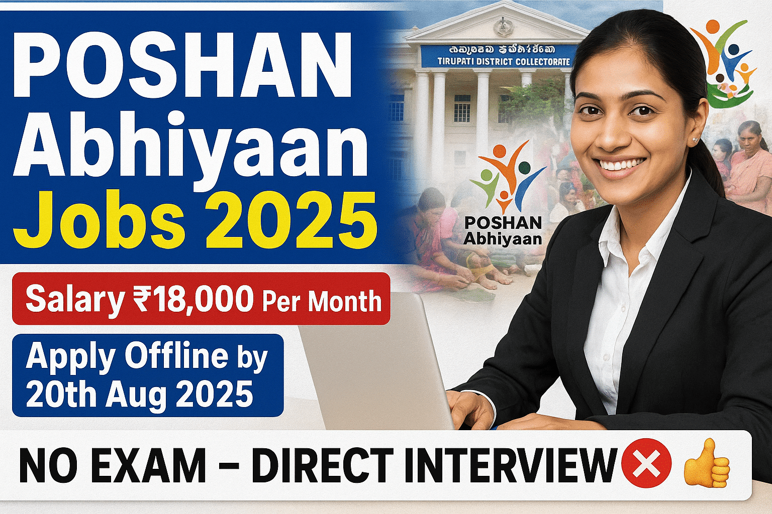 POSHAN Abhiyaan Jobs 2025