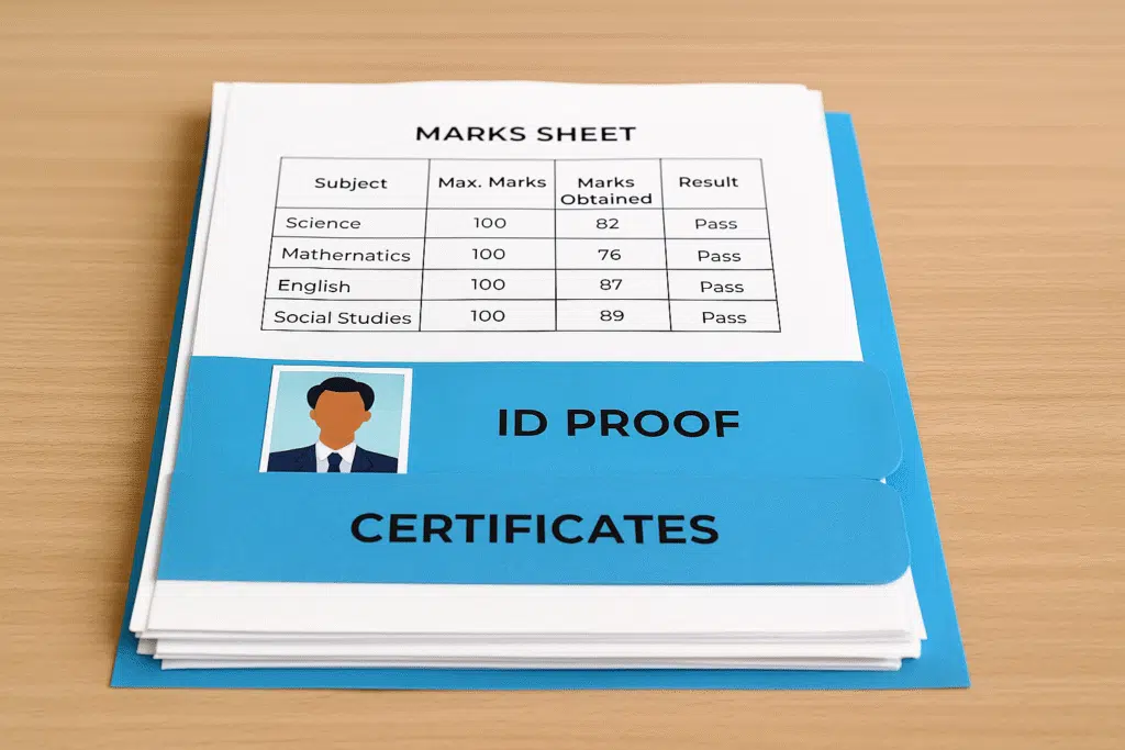 Organized Application Documents
