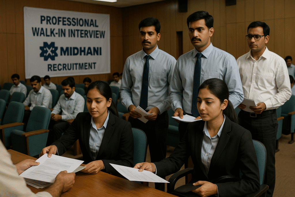 Walk-In Interview Scene