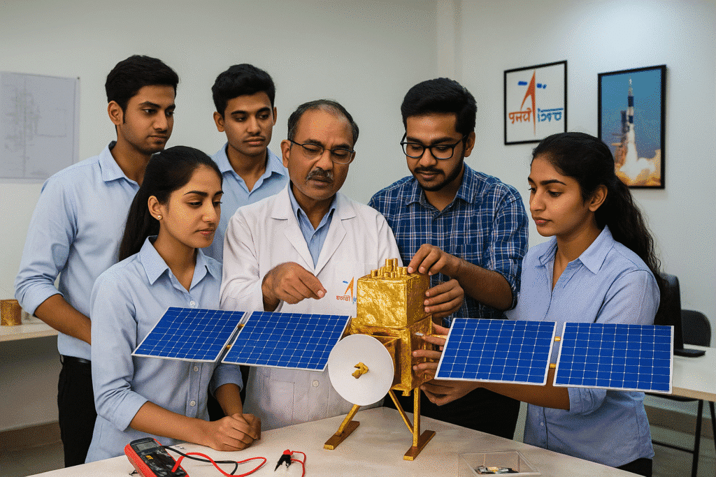 Apprentices Build Satellite Prototype