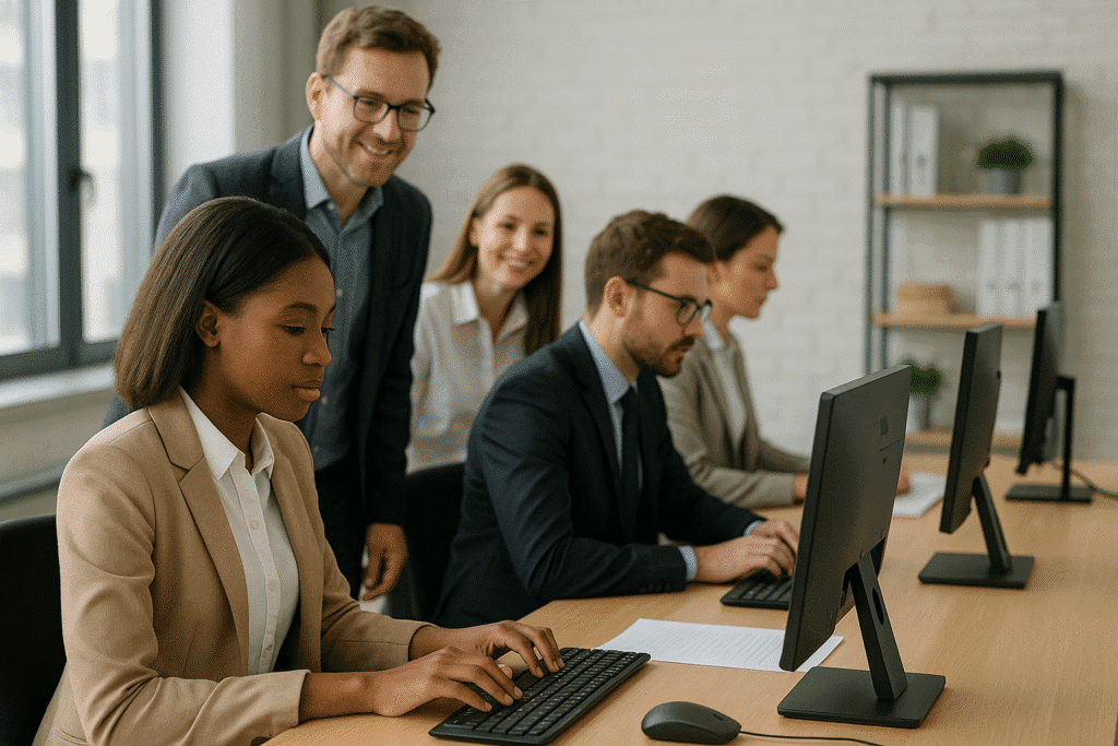 Teamwork in Office