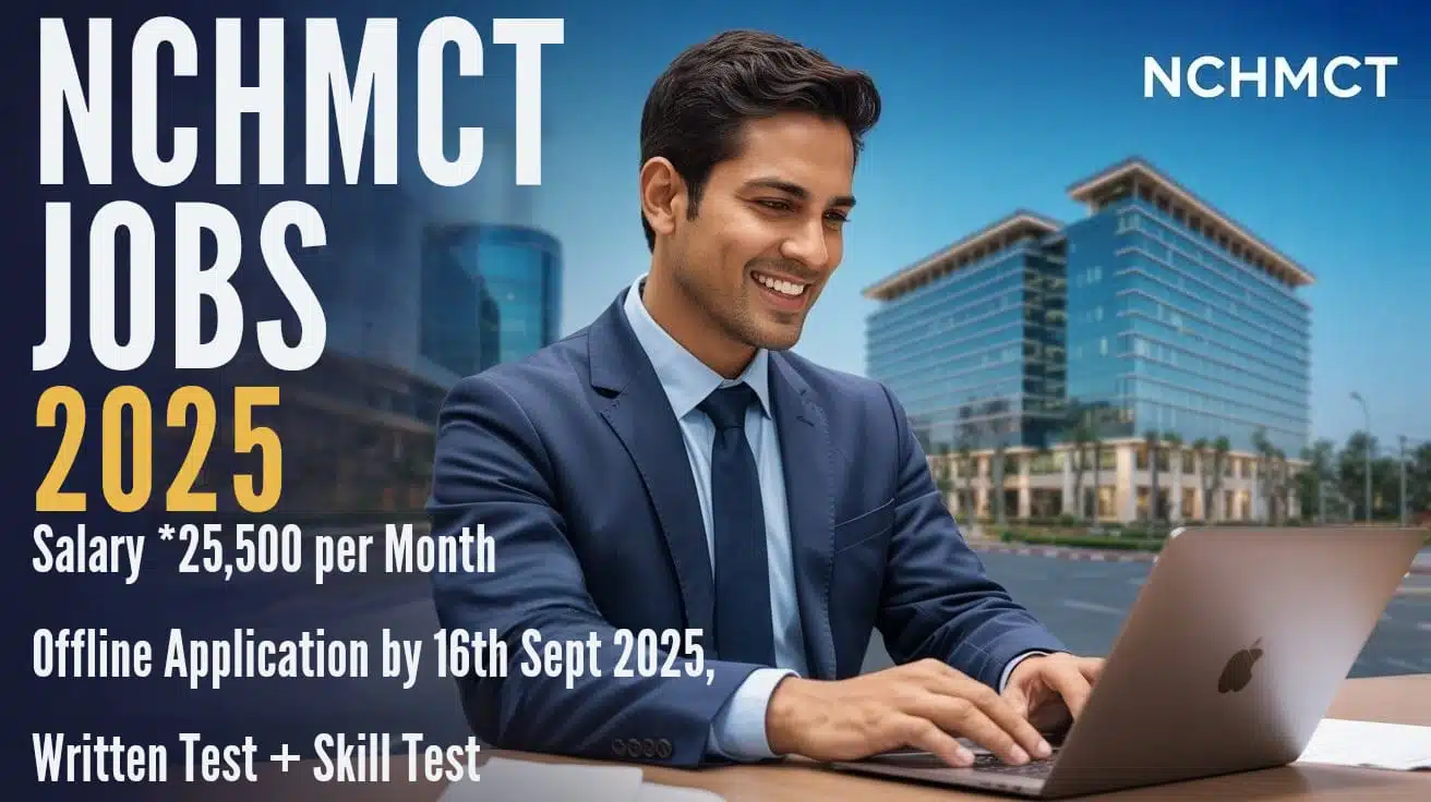 NCHMCT Job Opportunities