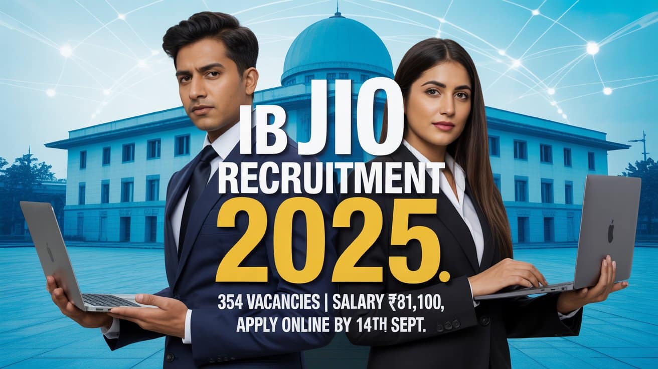 IB JIO Recruitment 2025