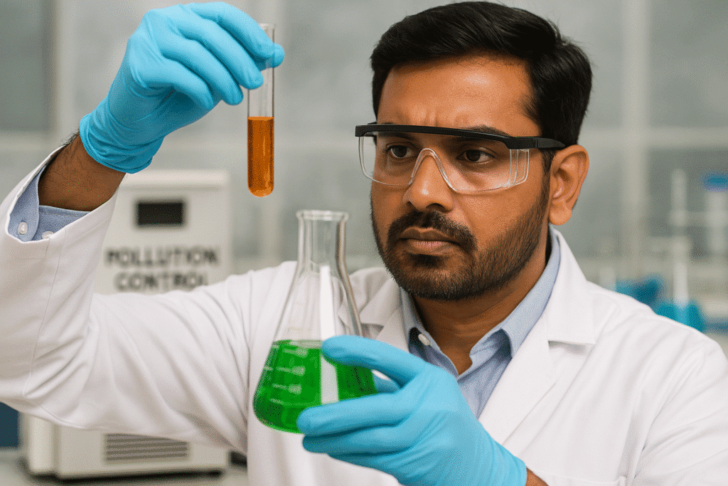 Scientist in Lab