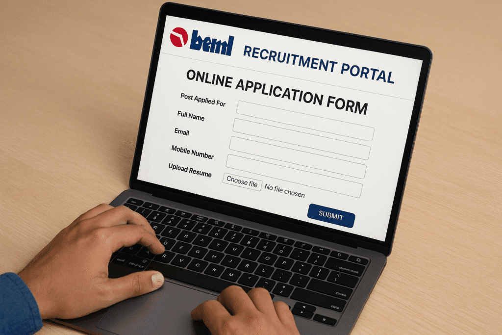 BEML Fire Service Jobs 2025 Application Form
