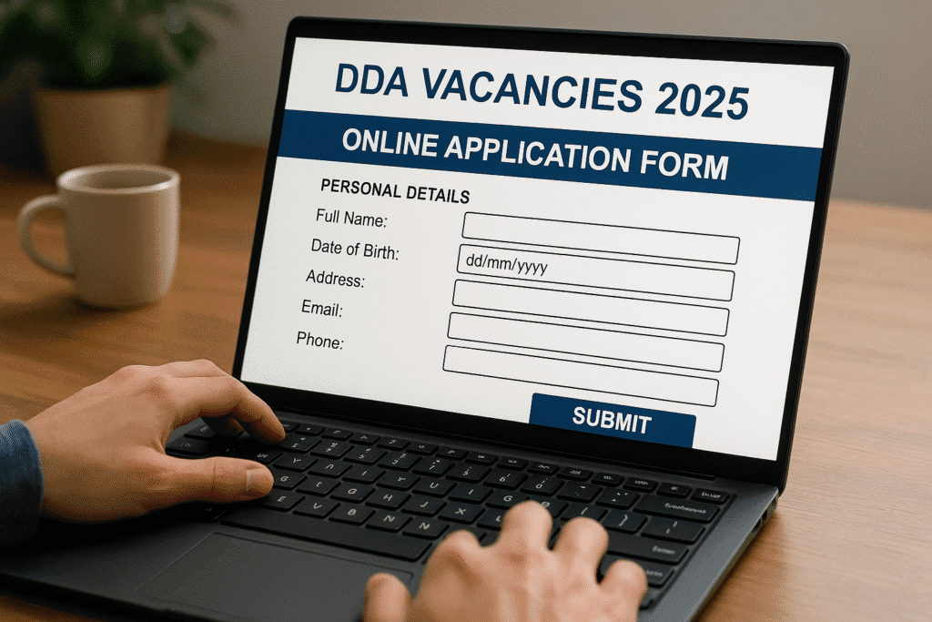 DDA Recruitment 2025 – Group A, B, and C posts announced.