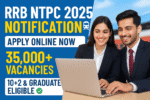 RRB NTPC 2025 Jobs
