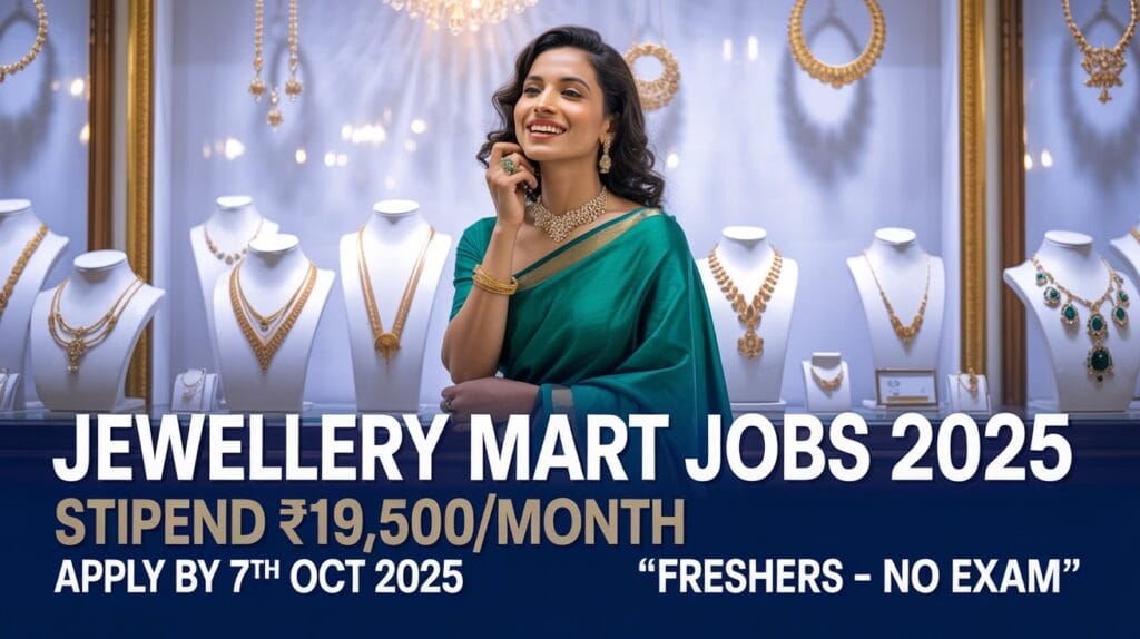 “Freshers wanted for Jewellery Apprentice jobs in Hyderabad – Apply before 07 Oct 2025!
