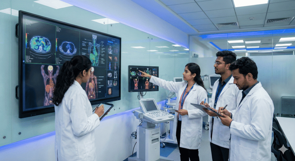 “Radiopharmacy preparation for diagnostic imaging”