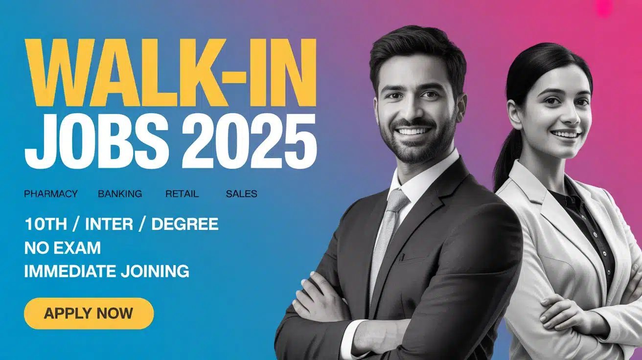 AP TS Walk-In Jobs