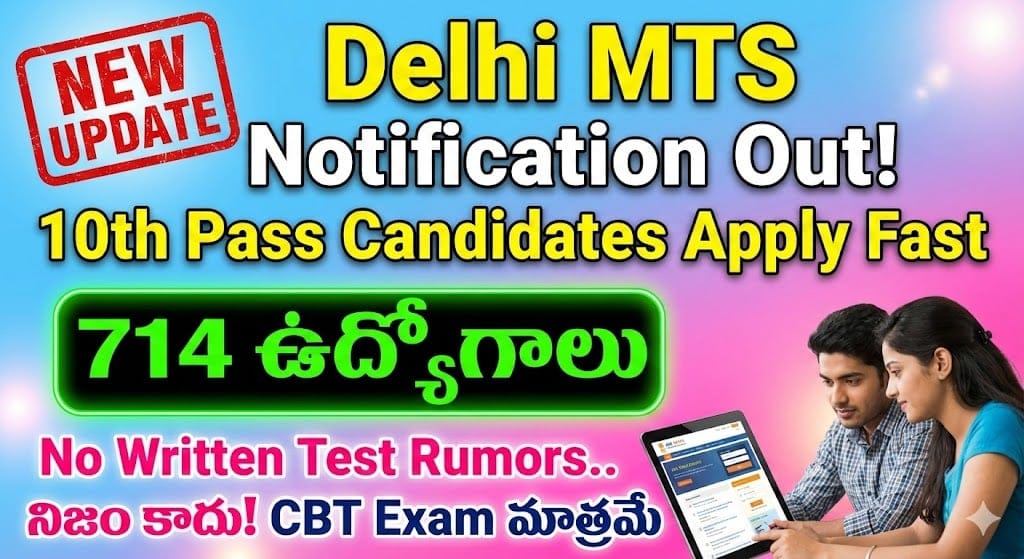 “Start Your Government Career with DSSSB MTS 2025 Recruitment”