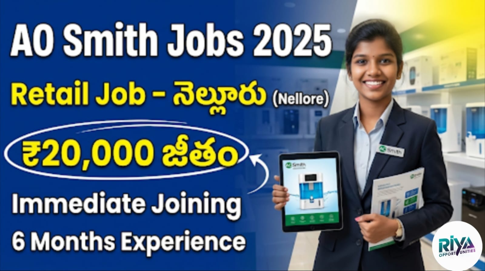 AO Smith Retail Jobs