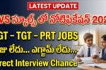 KVS Karimnagar Recruitment 2025