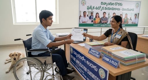 Kadapa District government job notification offers opportunities for disabled candidates.