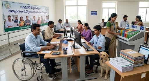 Andhra Pradesh government releases special recruitment drive for PwBD candidates in Kadapa district.