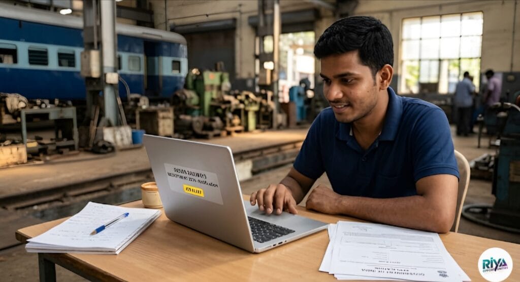 SCR Apprentice 2026 trade wise vacancy details including Electrician, Fitter and COPA posts.