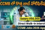 CCMB Scientist Jobs 2026